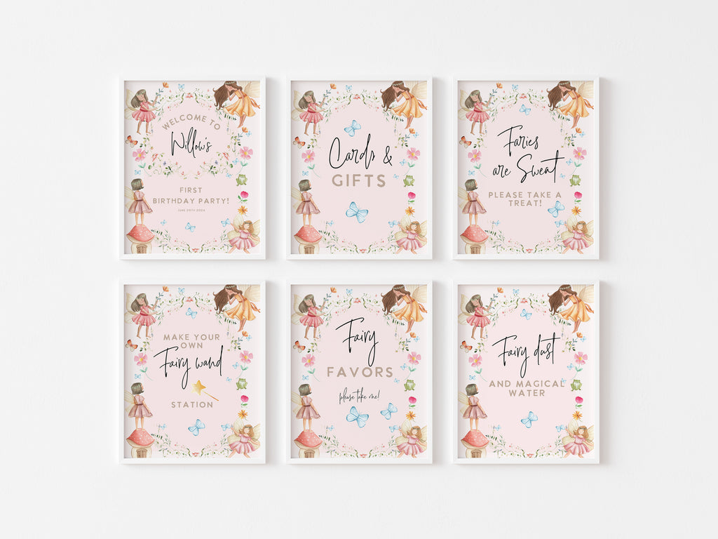 Fairy Thank you tags