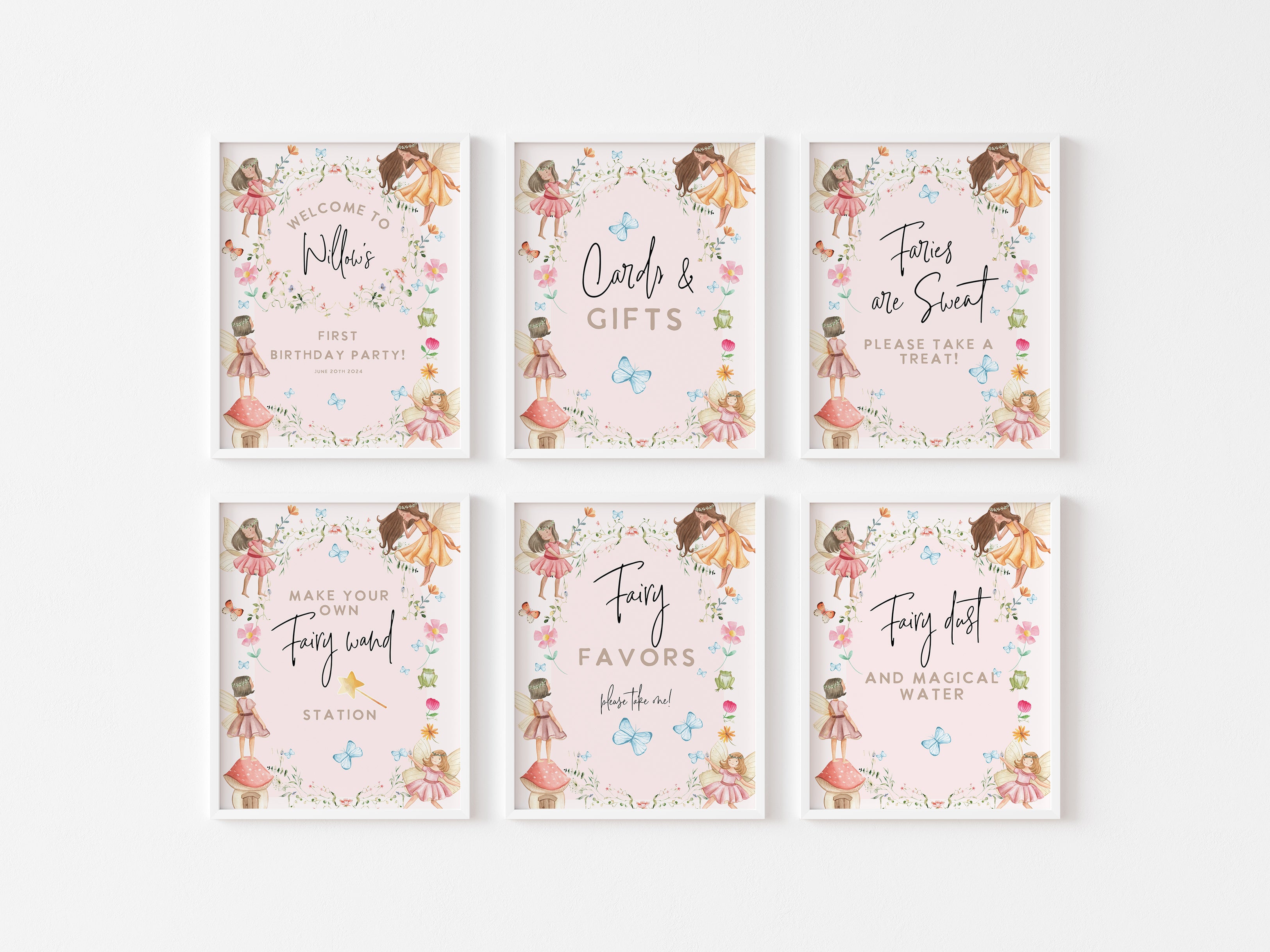 Fairy FIRST Birthday - First birthday