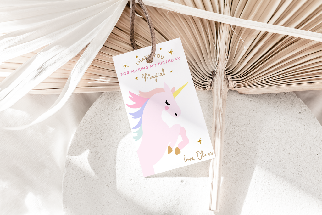 Unicorn Birthday party BUNDLE- FOUR EVER MAGICAL