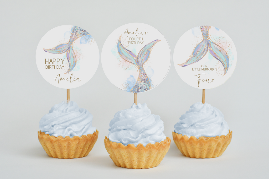 Mermaid Birthday invitation